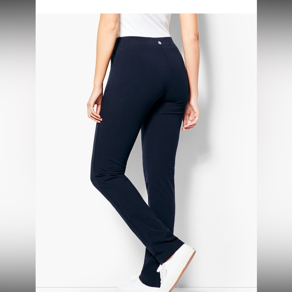 Talbots Black Leggings Elegant Style - Picture 2 of 8